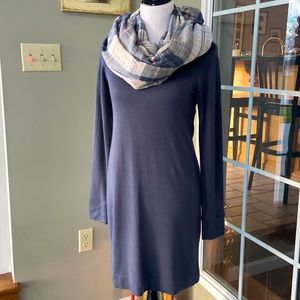 Lou & Grey (Loft) slate blue-gray soft Dress